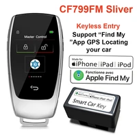 koreanenglish cf799fm universal smart lcd key for ios locate tracking car comfortable entry for audifordmazdatoyotaporsche