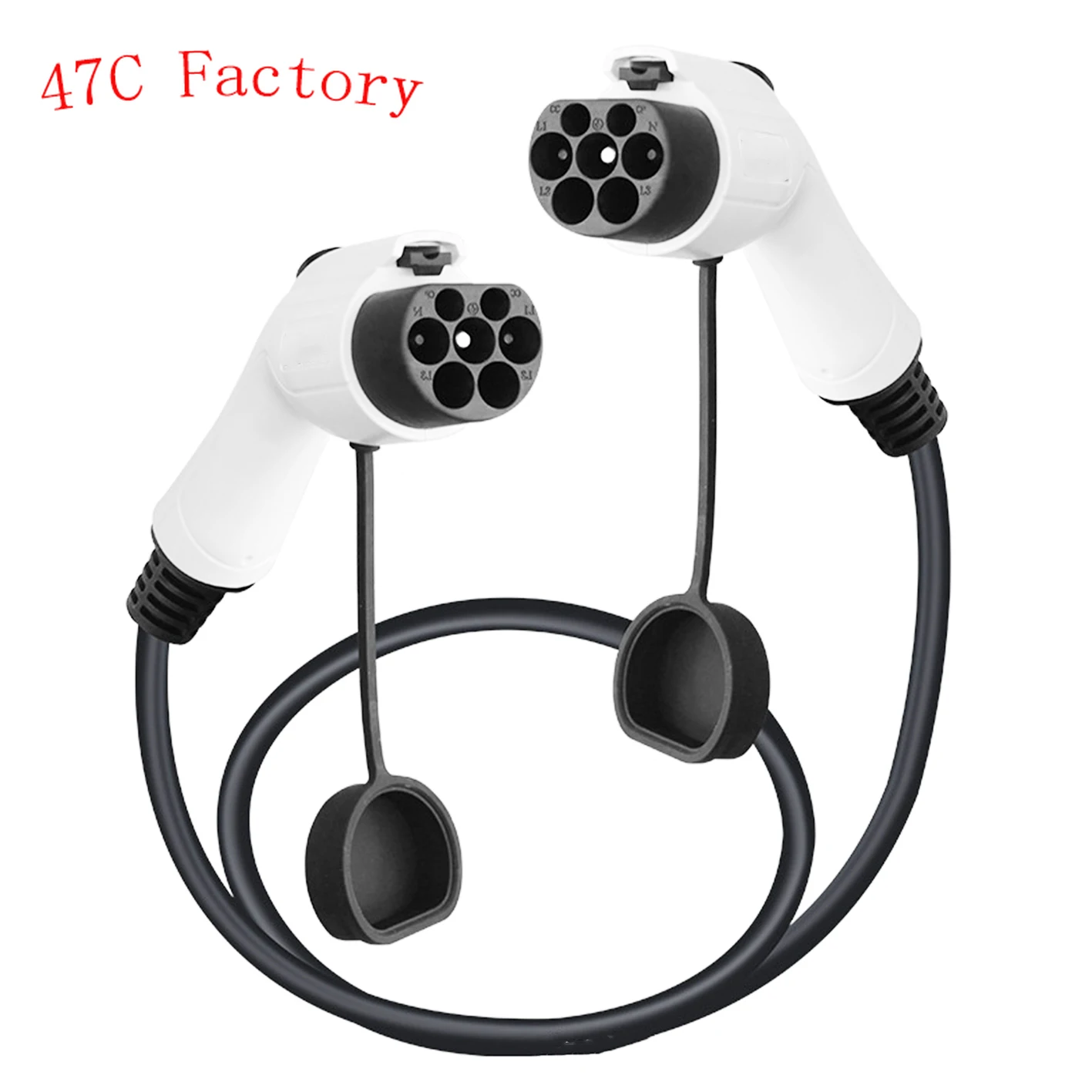 

32A 220V EVSE Ev Charger Type 2 To GB/T/t кабель Ev Plug To IEC62196