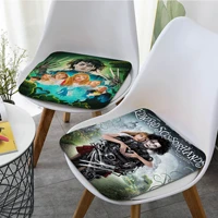edward scissorhands modern minimalist style dining chair cushion circular decoration seat for office desk buttocks pad