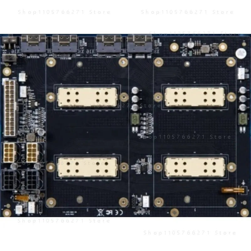 Фото AOM-SXMV Упрощенный двухкартный мост NVLink 300G для V100 SXM2 №2
