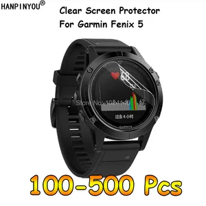 100 Pcs/Lot For Garmin Fenix 5 Fenix5 SmartWatch New HD Clear Screen Protector Protective Film Guard With Cleaning Cloth 100 Pcs/Lot For Garmin Fenix 5 Fenix5 SmartWatch New HD Clear Screen Protector Protective Film Guard With Cleaning Cloth