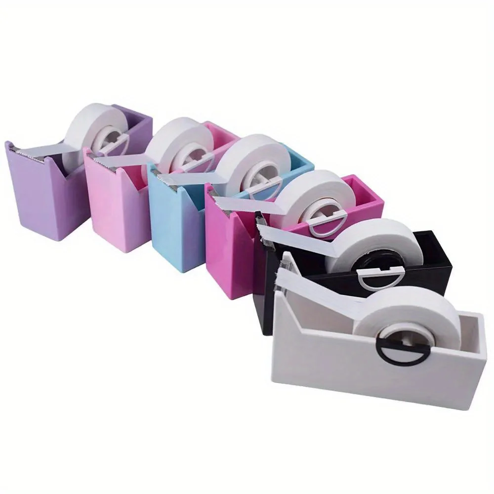 Пластиковый Вращающийся Диспенсер Для Ленты Наращивания Ресниц Режущий