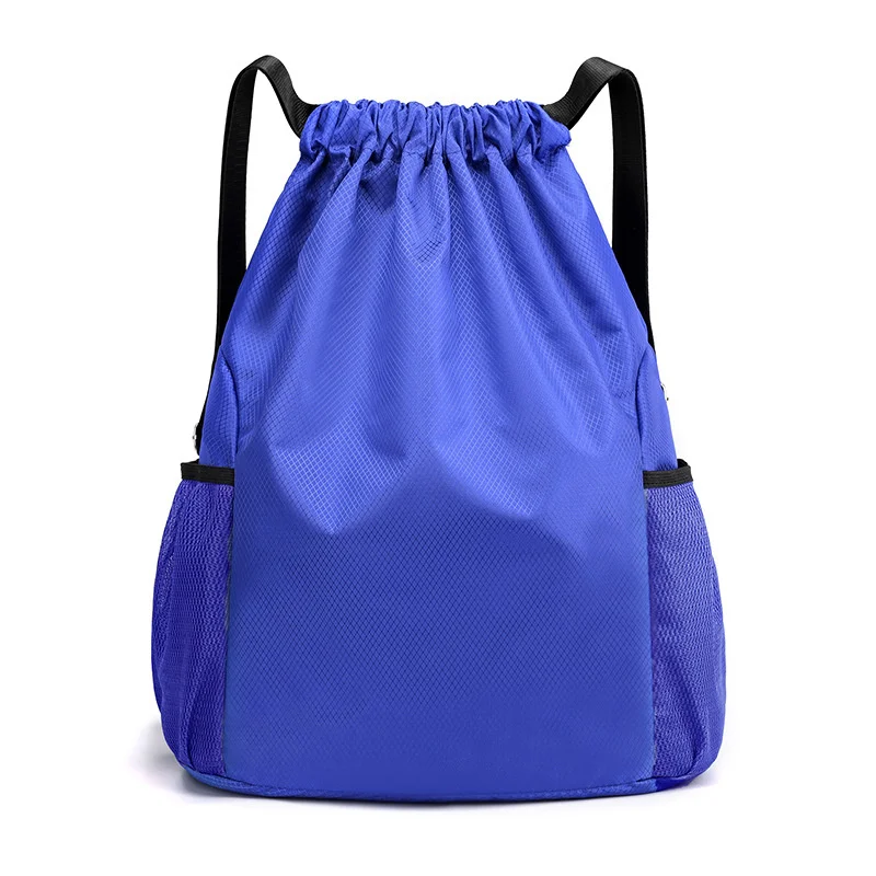 

Large Basketball Bundle Pocket Small Football Backpack New Simple Travel Backpack Large-capacity Drawstring Fitness Sports Bag