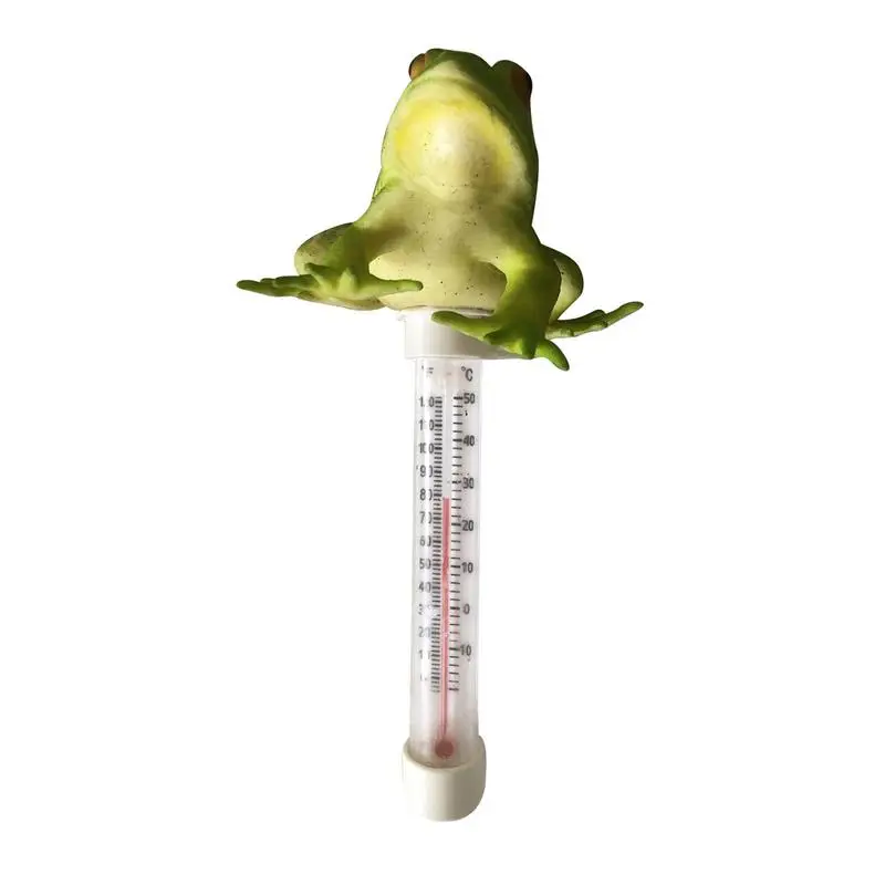 

Pool Thermometer Floating Pool Thermometer With Frog Shape Pond Thermometer Spa Hot Tub Accessories Wild Swimming