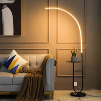 living room sofa and coffee table nordic style floor lamp instagram hotel led room with vertical shelf