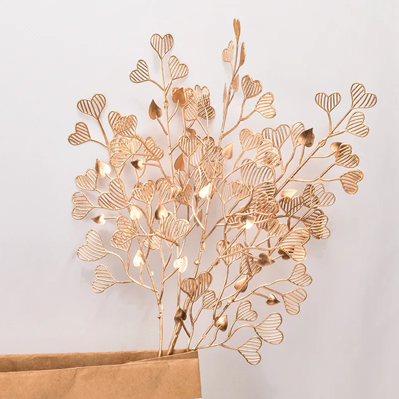 

Simulation concentric flower plastic flower golden series flower material flower arrangement decorative flower 2 sticks
