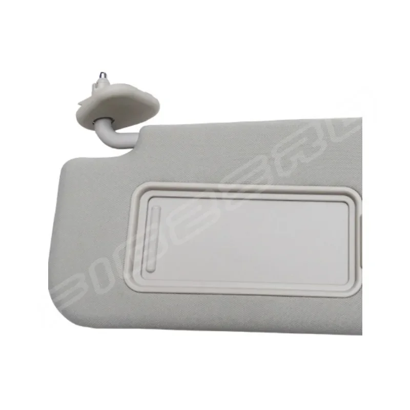 Автомобильный солнцезащитный козырек с зеркалом для макияжа в сборе слева и