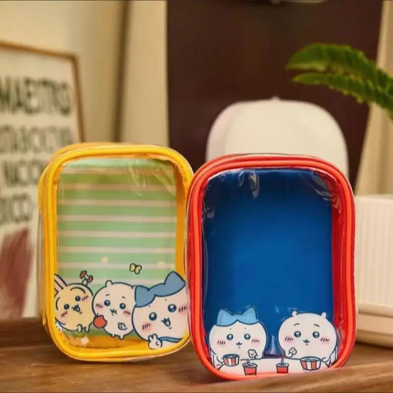 Фото Новая бархатная сумка для хранения игрушек и кукол Chiikawa для девочек, милая мультяшная сумка Hachiware Usagi для женщин, аниме-фигурка №1