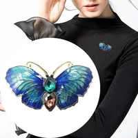 butterfly brooch fashion elegant temperament wild dripping brooch female simple corsage coat coat accessories pin