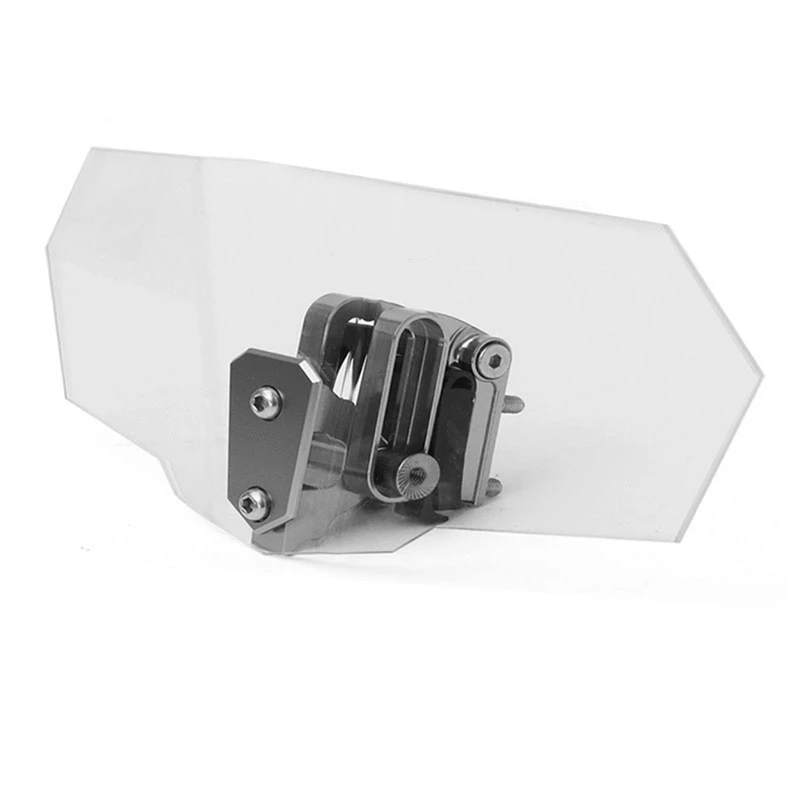 

Universal Motorbike Windscreen Accessory Part Clip On Windshield Extensions 20CM For Yamaha Nmax155 Honda PCX150 X-ADV