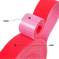 5 meterroll 1520mm color magic self adhesive fastener tape reusable strong hooks loops cable tie magic tape diy accessories