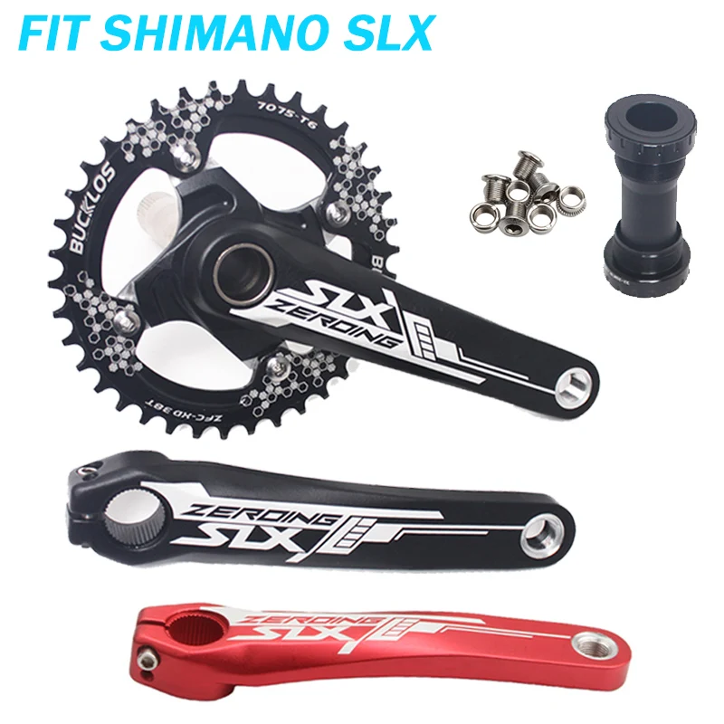 

SLX MTB Crankset 104BCD Bicycle Crank 170mm 32T 34T 36T 38T Chainwheel with BB for 7/8/9/10/11/12 Speed Sprocket Fit Shimano