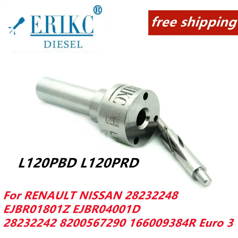 

ERIKC EJBR01801A L120PBD L120PRD Nozzle For RENAULT NISSAN 28232248 EJBR01801Z EJBR04001D 28232242 8200567290 166009384R Euro 3