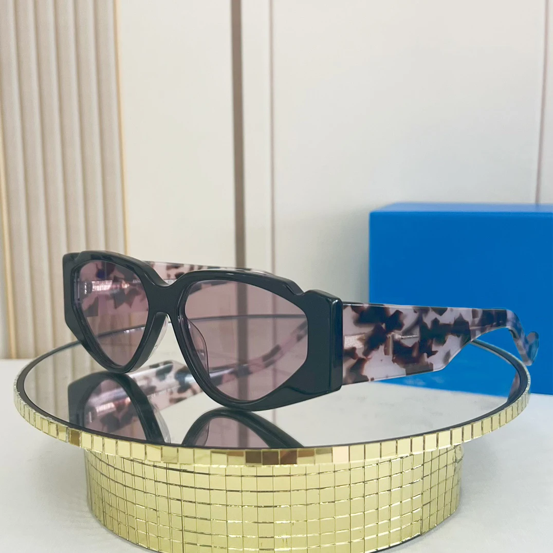 

Солнцезащитные очки для мужчин и женщин, стильные модные дизайнерские солнечные очки из титана, с коробкой, размеры 59-16-145