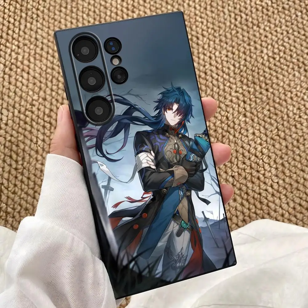 Фото Чехол для телефона Star Rail Mortenax Blade для Samsung Galaxy S26 S25 S24 S23 S22 S21 S20 Plus Ultra Note20, мягкий, черный. №2