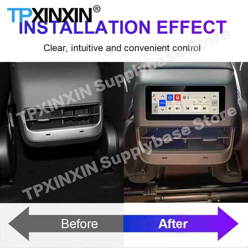 Мультимедийный плеер Tesla Model 3 Y Android развлекательная система на заднем сиденье