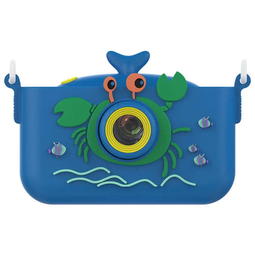 

2.0 Inch Hd Screen Mini Kids Camera Ocean Children's Camera Small Toy Vlog Camcorder Digital Camera Mini Educational Toy