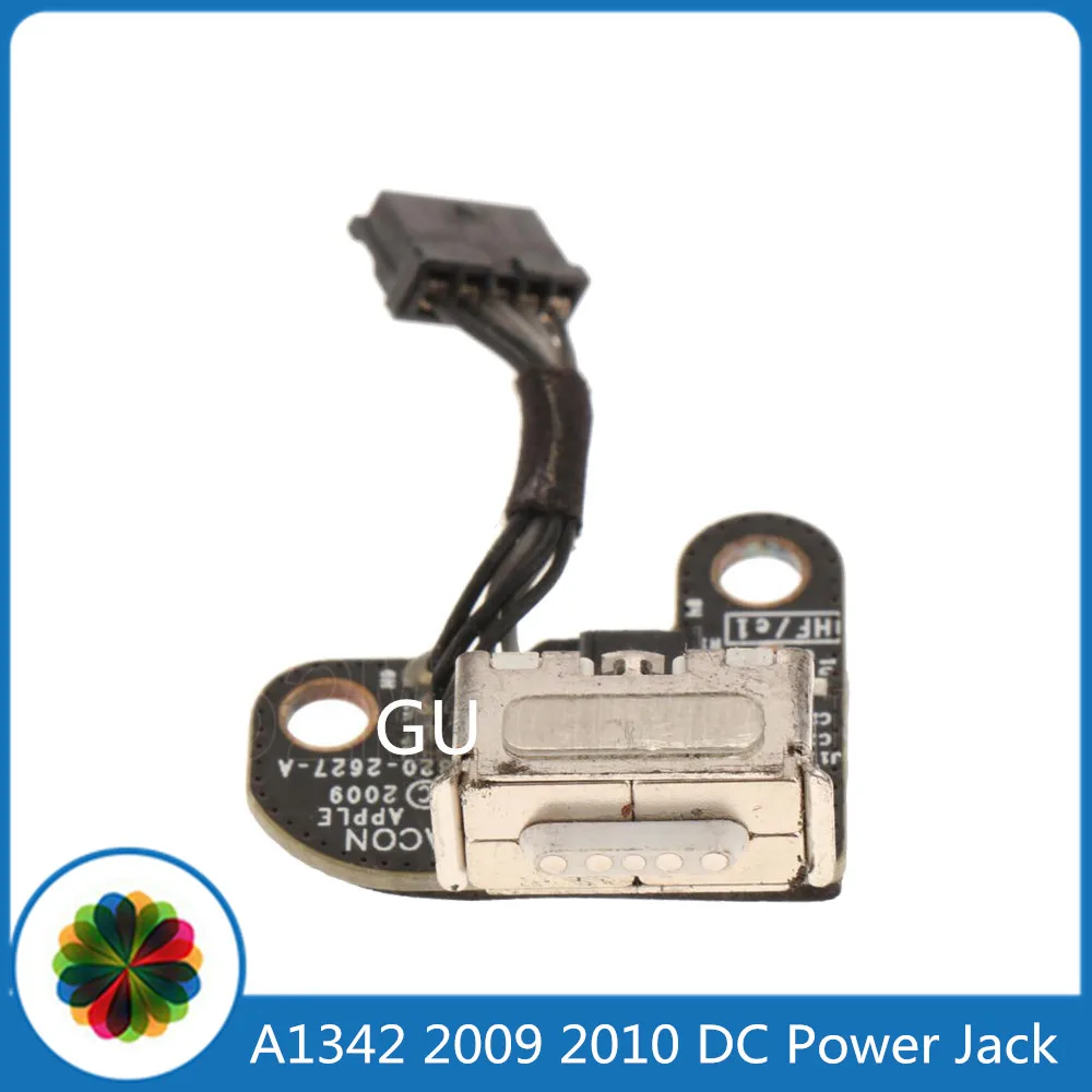 

Оригинальная плата питания A1342 конце 2009 Mid 2010 года DC Jack 820-2627-A для MacBook Unibody 13 "MC207 MC516