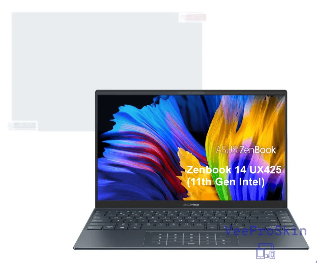 Фото 3 шт. прозрачная/матовая защитная пленка для экрана ноутбука Asus Zenbook 14 UX425 (11-го поколения Intel) UM425IA UM425I UM425 IA UX425J UX425JA №1