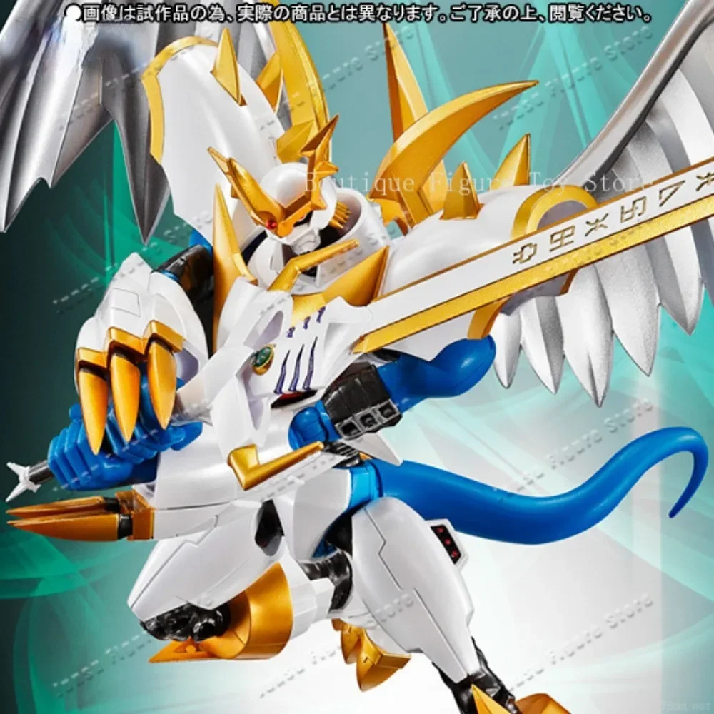 Фото В наличии Оригинальная фигурка Bandai Digimon Adventure S.H.Figuarts Imperialdramon Paladin Mode, аниме-модель, коллекционная игрушка, подарок №1