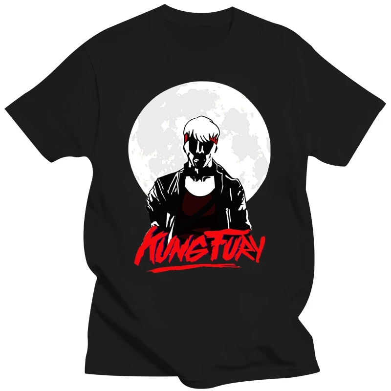 

Kung Fury T shirt men hotline miami Fury Vice T-shirt homme O-neck Short Sleeve Akira Motorcycle group team tee shirt NN