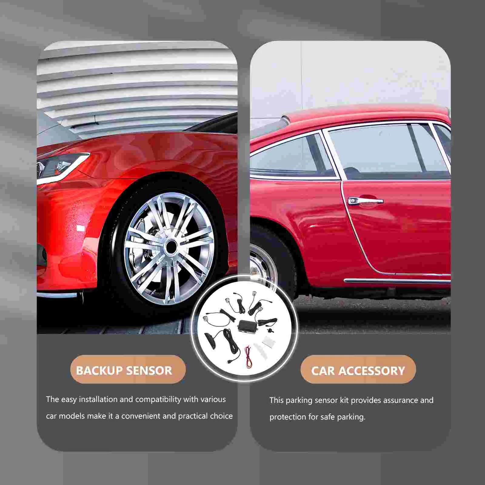 Реверсивный радар система помощи при парковке автомобиля вспомогательная