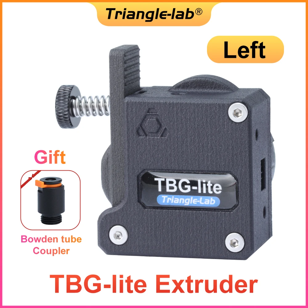 

Trianglelab TBG-Lite Extruder Left Bowden TBG Extruder for DDE-TBG-LITE Compatible Direct Drive ender3 cr10 BLV 3D printer