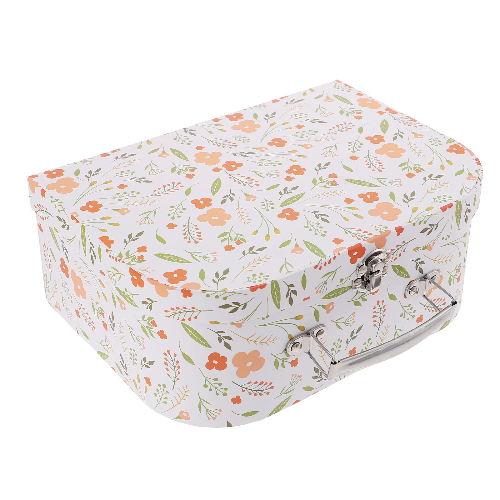 

Treasure Storage Cardboard Storage Suitcase Flower Box Storage