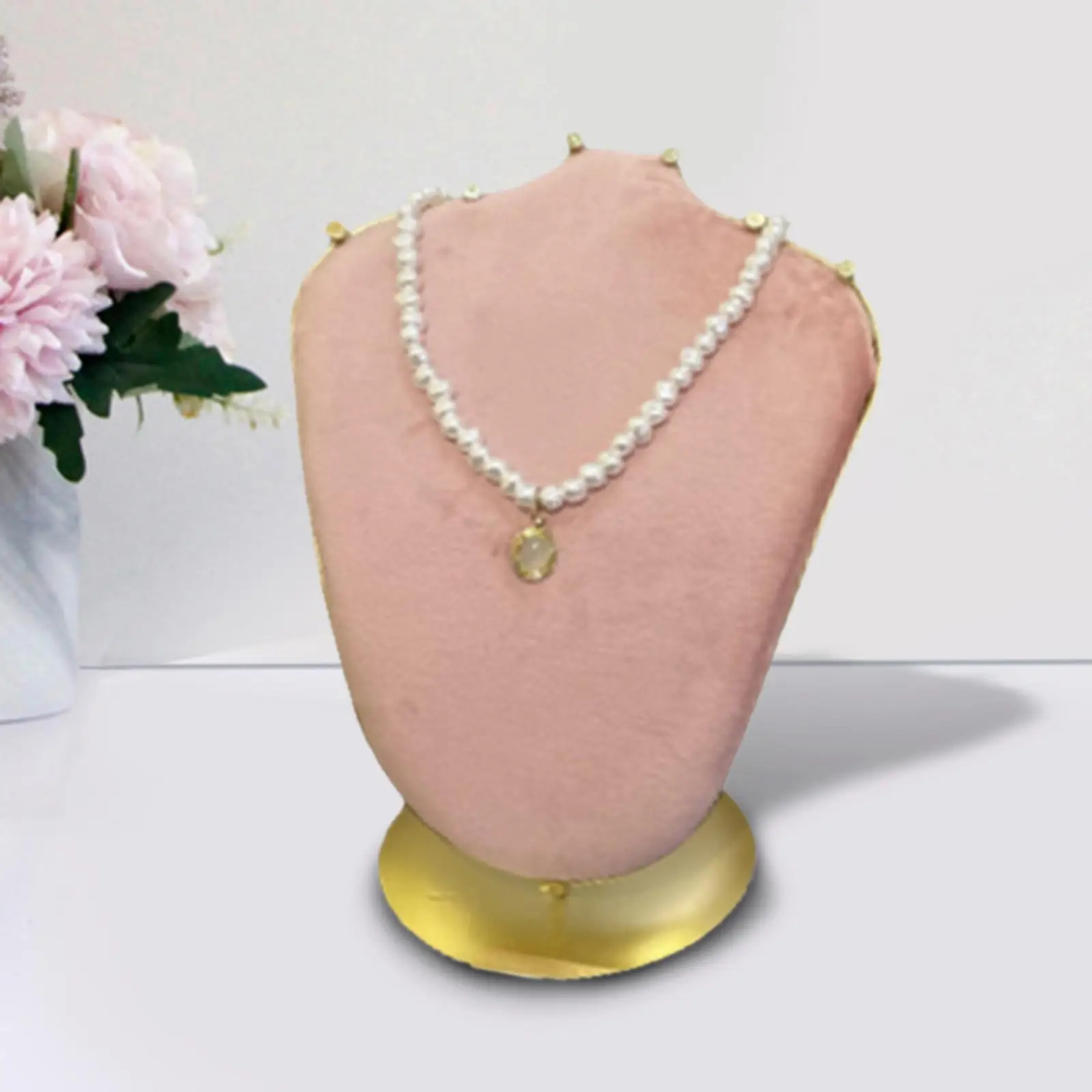

Necklace Jewelry Display Bust Stand Dresser Business Showroom Bedroom
