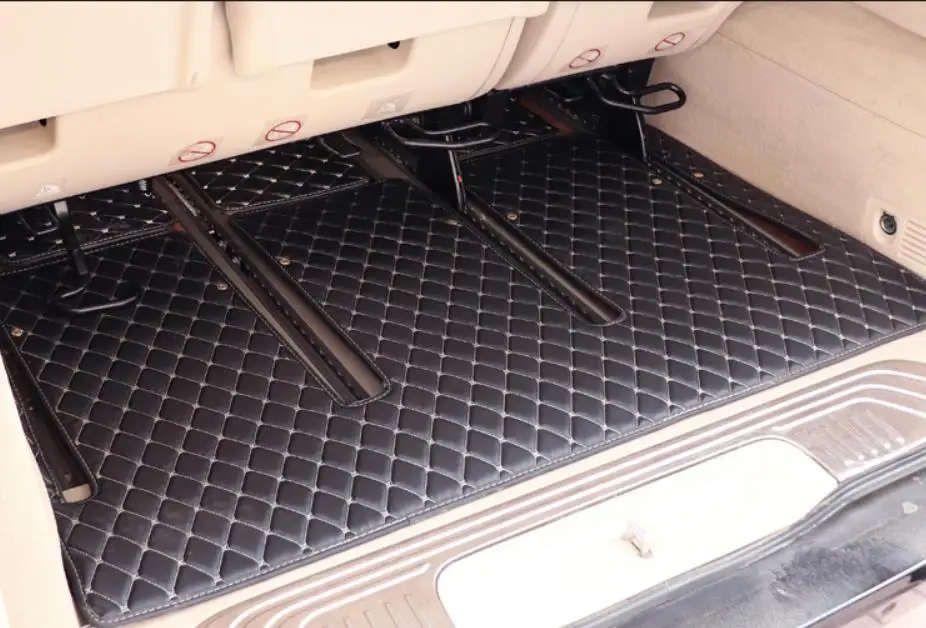 Хорошее качество! Полный комплект автомобильных ковриков на заказ для Mercedes Benz V