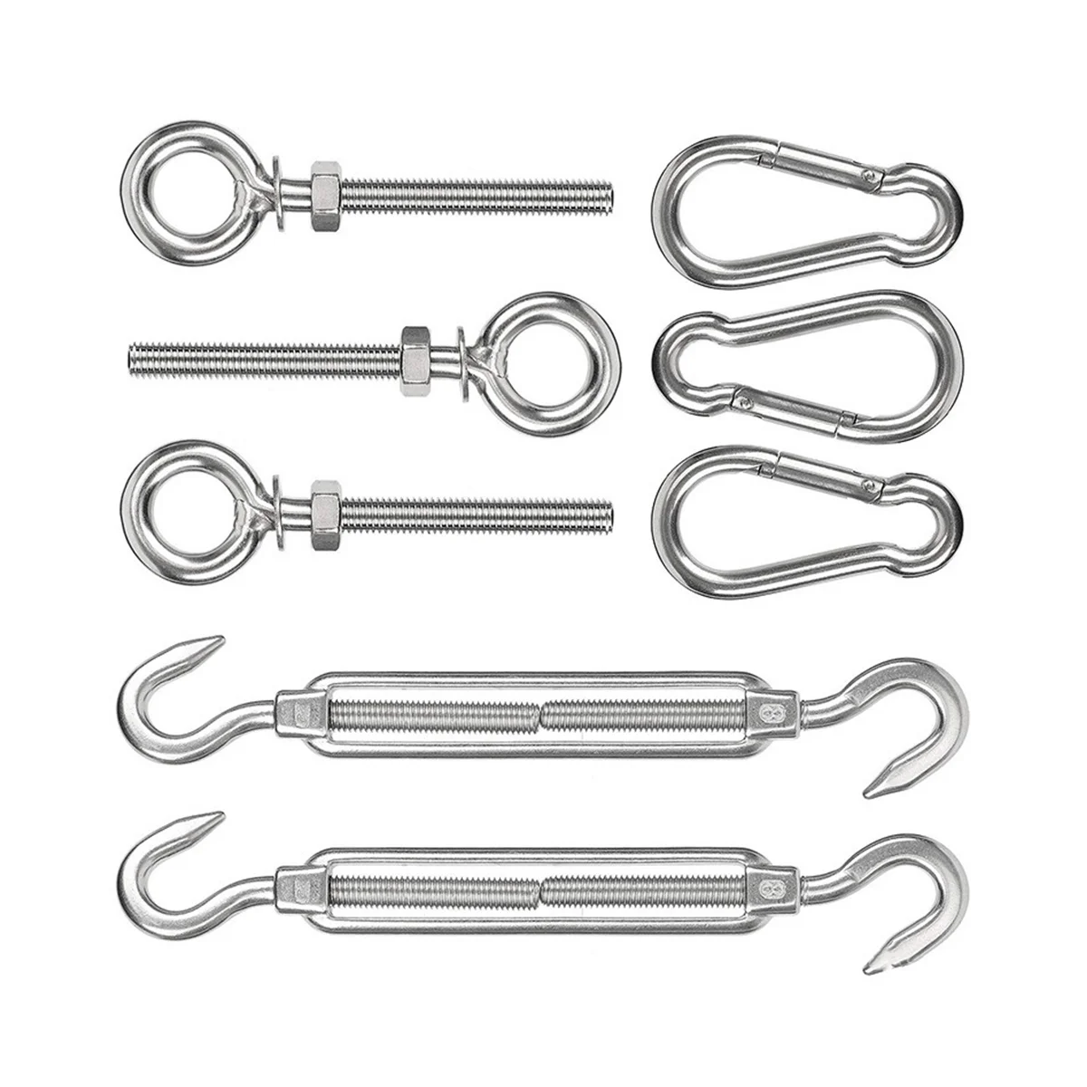 

8 шт., ромбовидные винты из нержавеющей стали