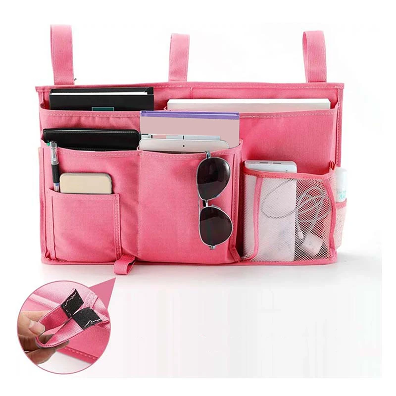 

Тканевая оксфордская прикроватная подвесная карманная сумка для хранения для спальни, магазина, сумка для хранения подгузников, держатель ...