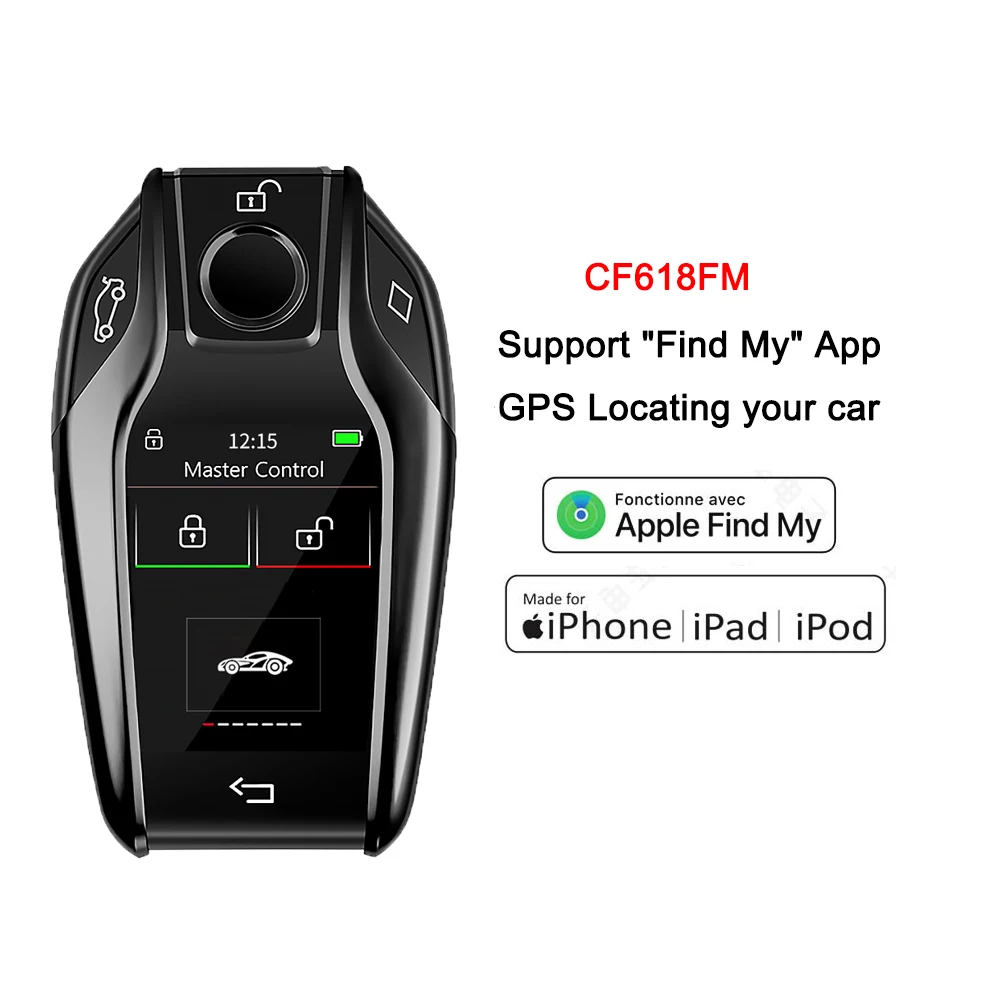 Универсальный модифицированный дистанционный смарт-ключ автомобиля CF618 с ЖК-дисплеем для BMW Benz Audi Kia Ford Jaguar Land Rover Porsche Lexus Hyundai Nissan VW