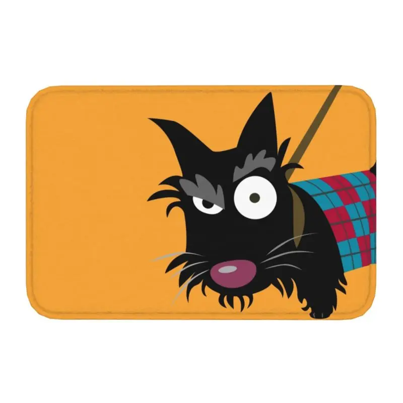 

Коврик для входной двери в шотландскую клетку, Быстросохнущий