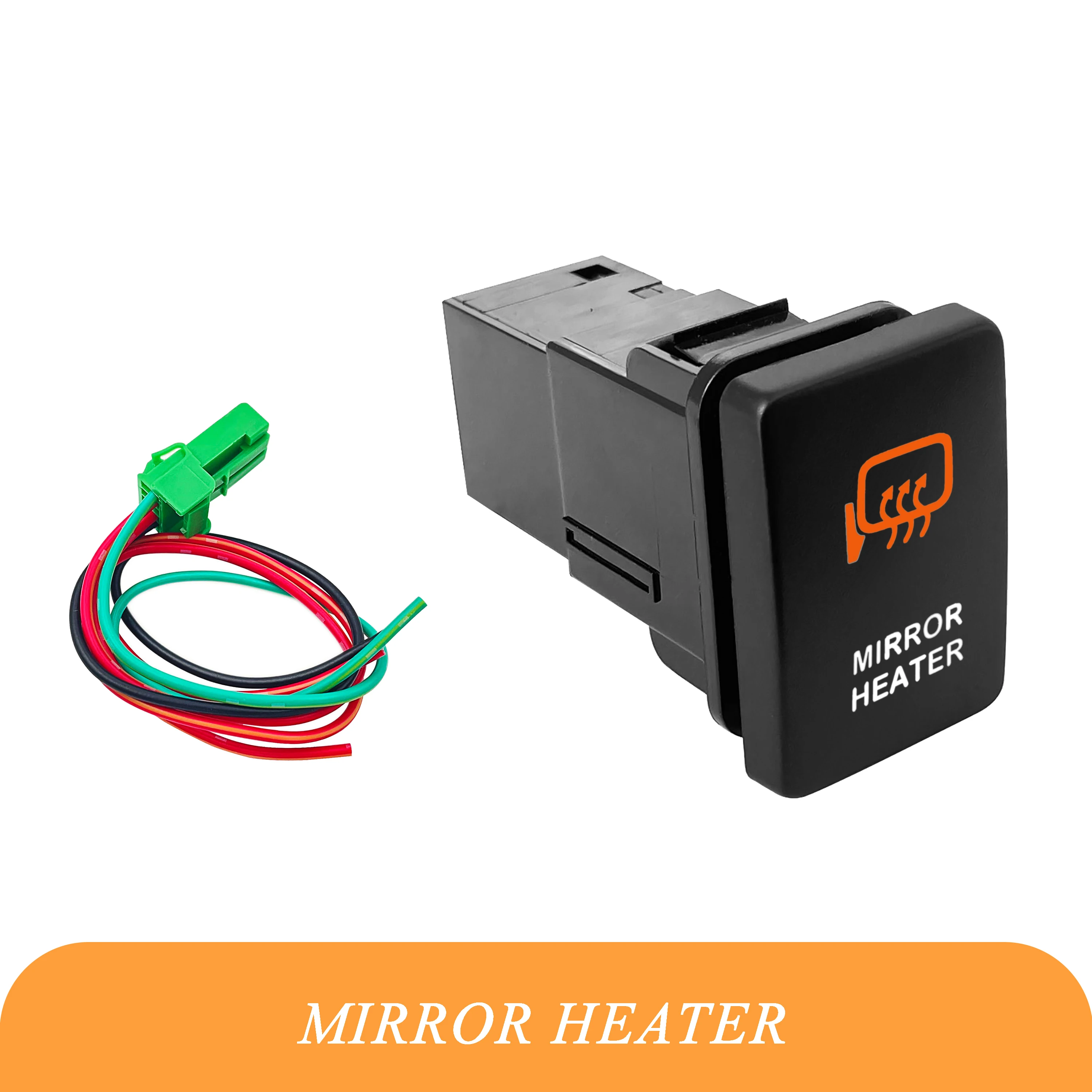 

Янтарно-белая подсветка, противотуманные фары, переключатель, передний и задний воздушный шкафчик для Toyota Hilux RAV4 Prado Landcruiser GUN HiAce