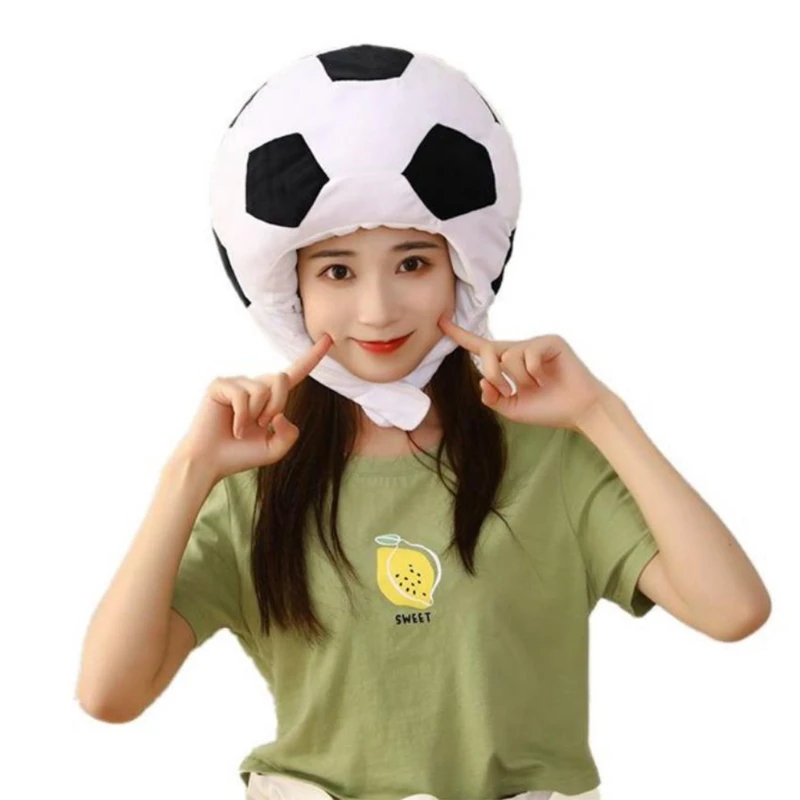 

Champions Headgear Football Soccer Warm Hat Halloween Prop Dress Up Cosplay