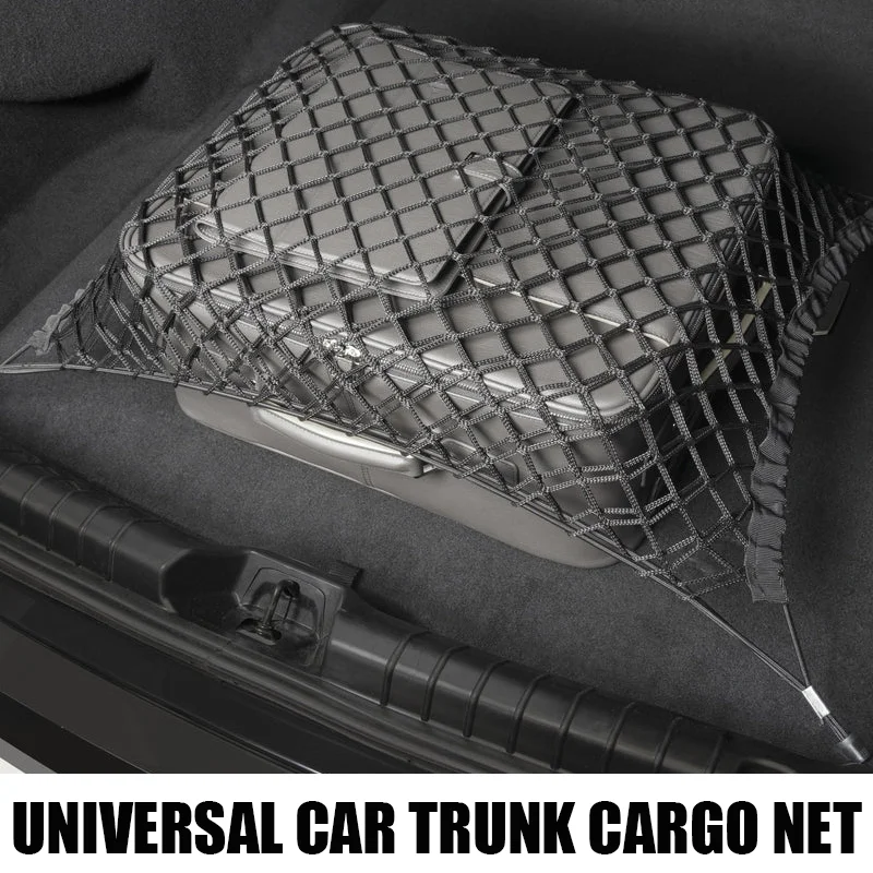 

Car Trunk Net Storage Organizer Luggage Holder For BMW F30 F20 F10 G20 G30 Audi A3 8V A4 B6 Fiat 500 Ford Focus MK3 Seat Ibiza C