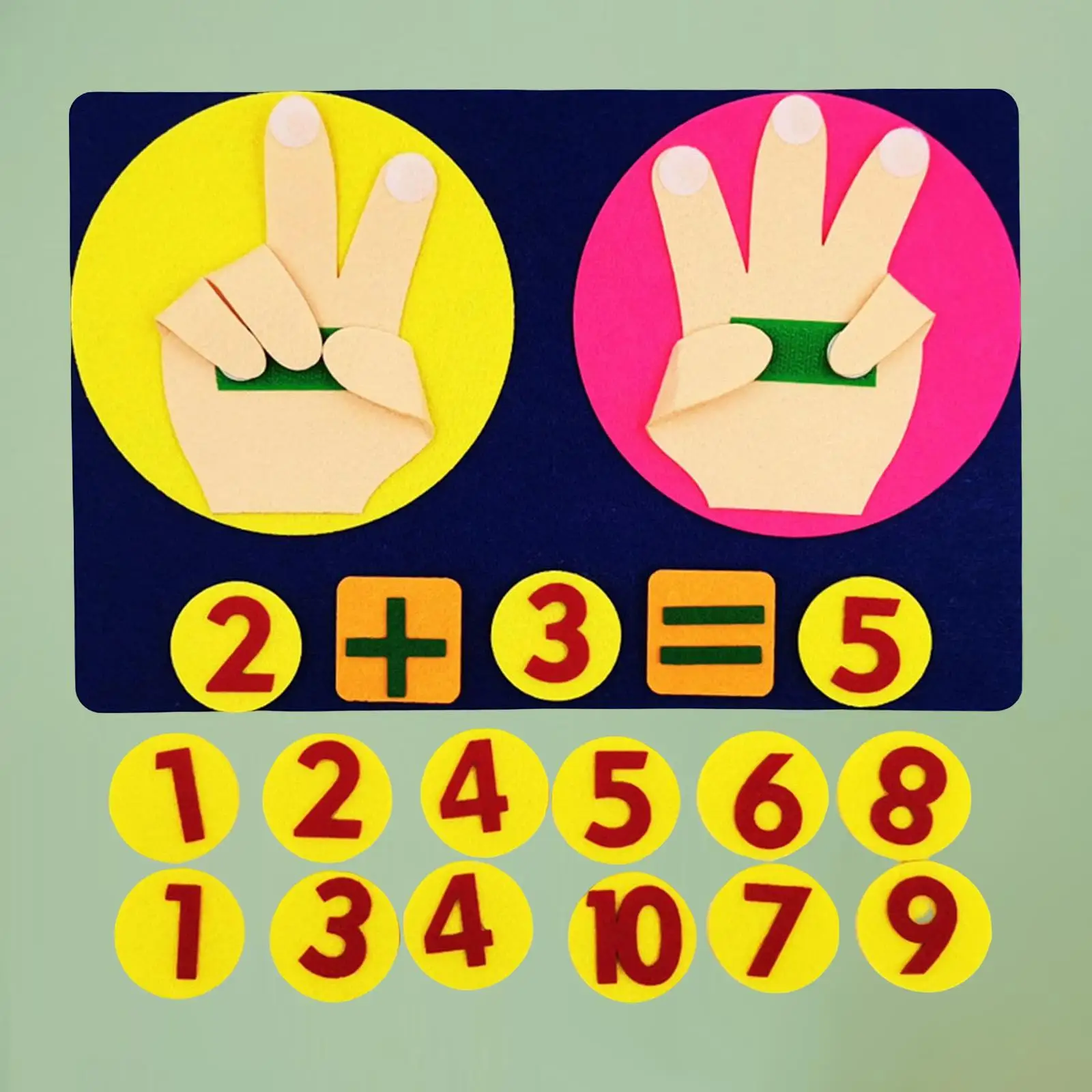 

Finger Numbers Counting Toy Montessori Toys Educational Boys