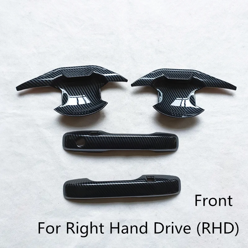 Для Honda HR V HRV Vezel 2022 2023 2024 2025 аксессуары дверная ручка чаша крышка отделка пластик имитация углеродного волокна