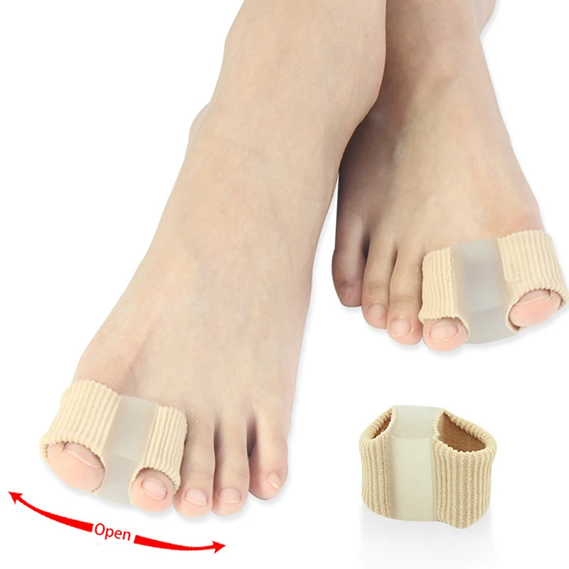 

1Pcs Silicone Toe Spreader Separator Bunion Hallux Valgus Corrector Thumb Finger Correction Straightener Foot Care Tools