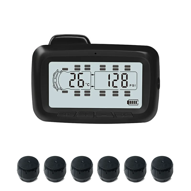 

Factory outlet RV Trailer Bus 199 psi wheels truck tpms 6 12 18 22 tire pressure monitoring system sensor external
