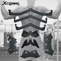 XC LOHAS Pulley Cable Machine Pull Back Handle Seated Lat Pull Down Rowing Machine Attachment Back Muscle Exercise Bar For Gym