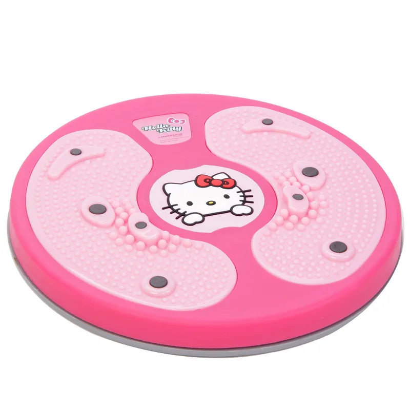

New Hello Kitty Cute Twisting boards foot Wriggled Sports Outdoor Twist Fitness Equipment Shaping Body Shape Sliding Smoothly