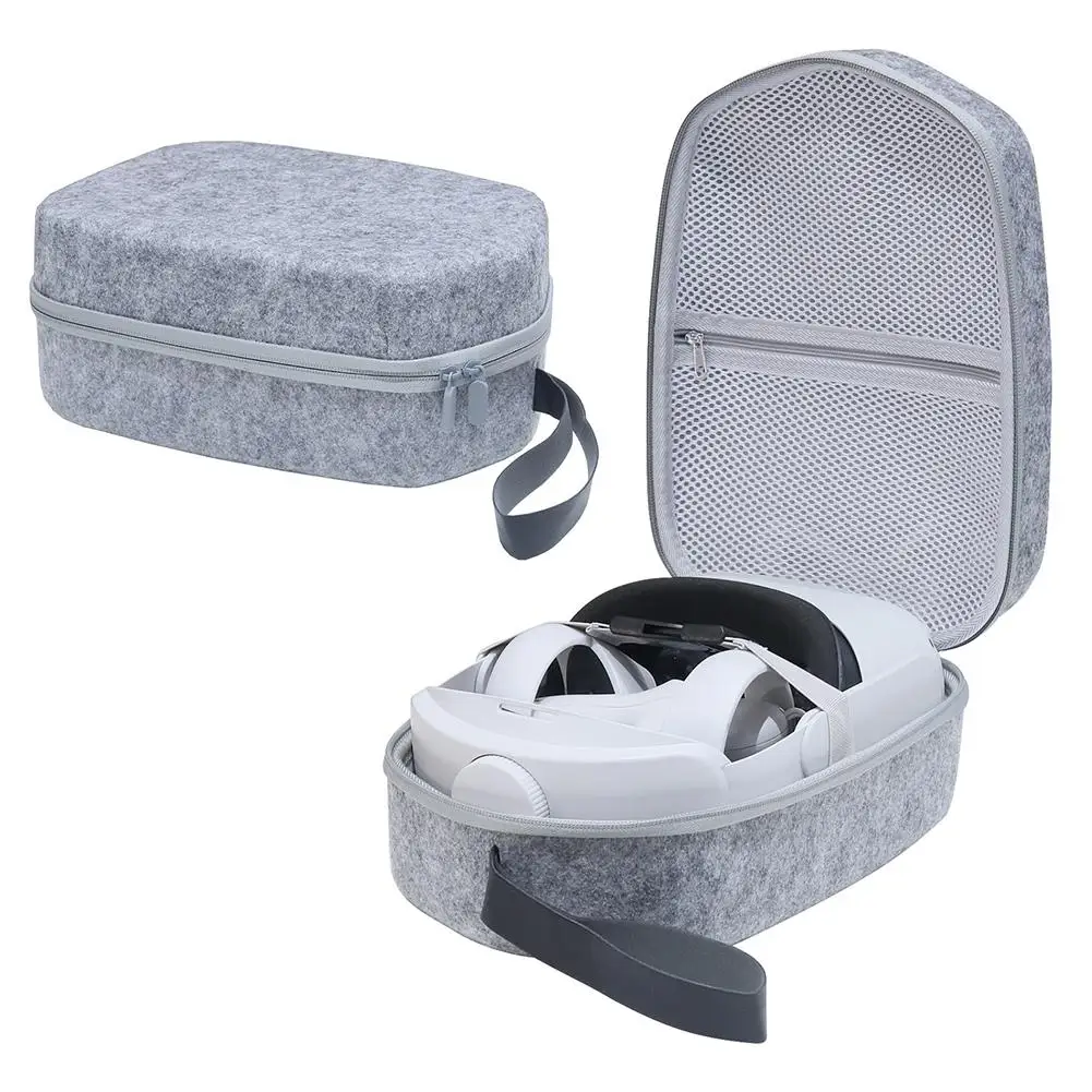 

Portable Storage Bag Vr Glasses Handle Accessories Waterproof Shockproof Travel Carrying Case Compatible For Oculus Quest 2