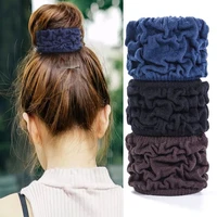3pcslot fashion women girls accessories rubber band hair rope scrunchie elastic ponytail holder wide hair bands