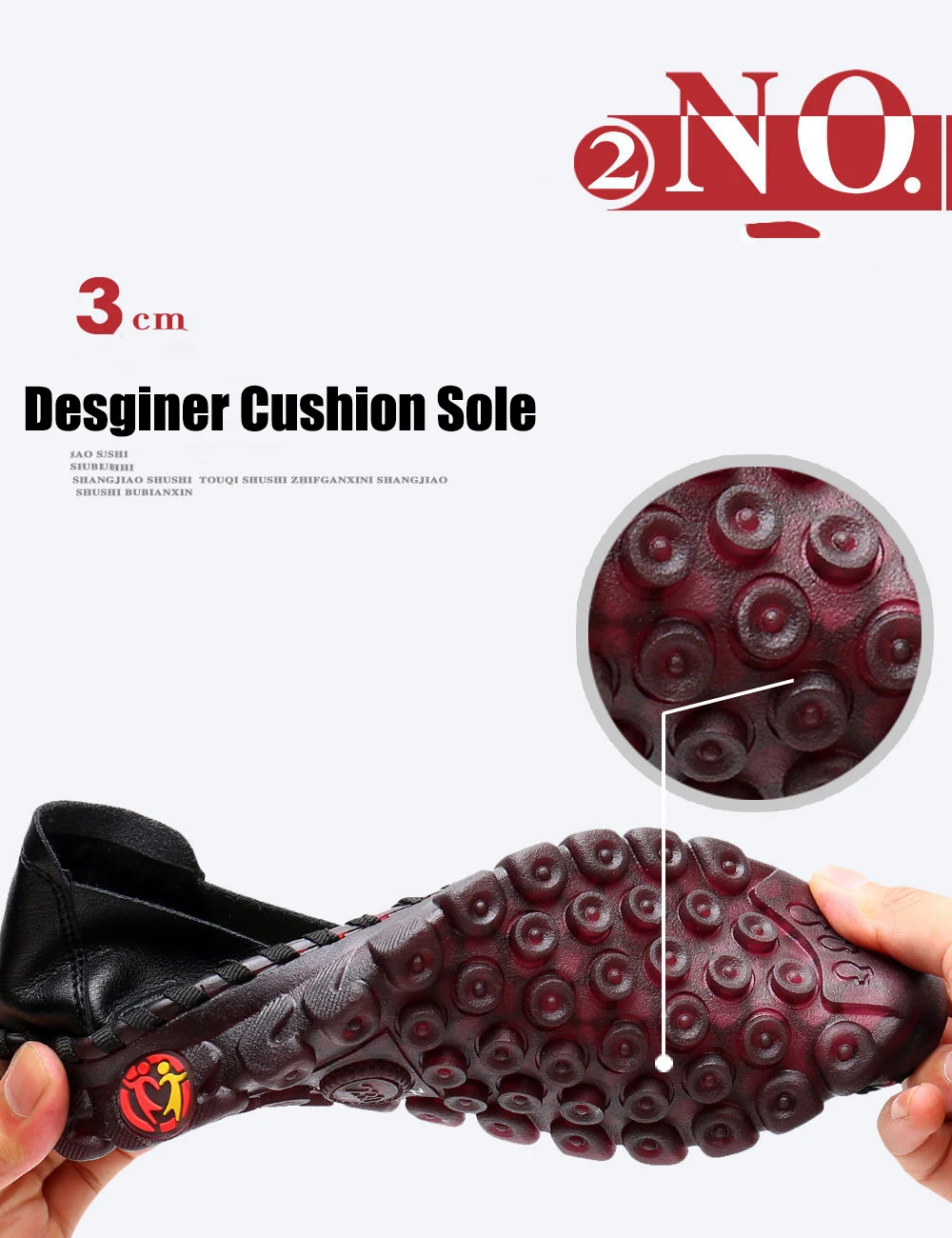 Orthopedic Shoes For Women Spring Summer Leather Moccasins Woman Waterproof Loafers Ladies Ballet Flats Comfortable Driving Shoe