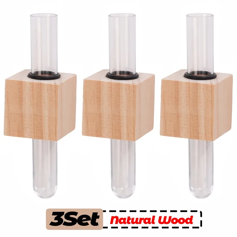 

Магнитная ваза из дерева