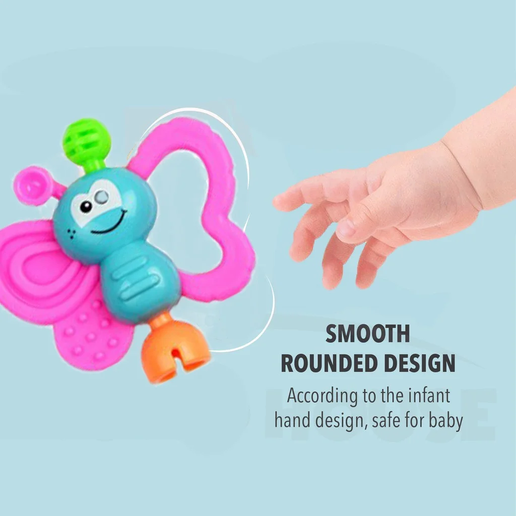 7pcs/Lot Infant Baby Toys Rattles Newborn Kids Hand Bell Children Developmental ABS Games Baby Toys 0-12 Months