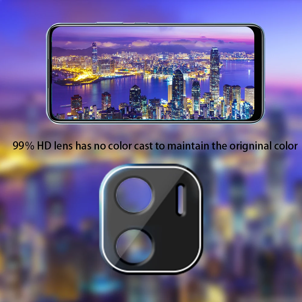 Защитный чехол для камеры из закаленного стекла 3D Xiaomi Redmi A1 задняя крышка