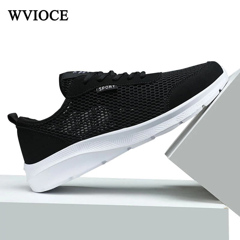 

WVIOCE Men Casual Shoes Four Seasons Breathable Mesh Men's Sneakers EVA Rebound Sole Running Shoes Training Jogging Shoes